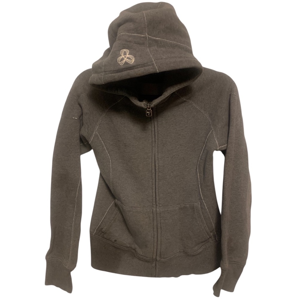 Women's Gray zip up TNA hoodie